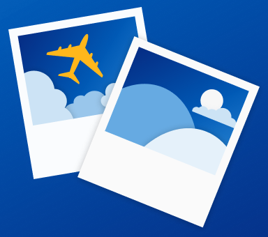 FlewIt travel companion illustration
